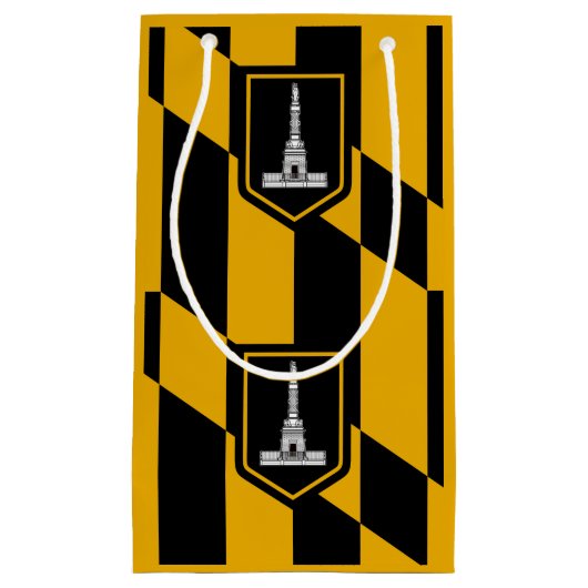 Vlag van Baltimore, Maryland Klein Cadeauzakje (Voorkant)