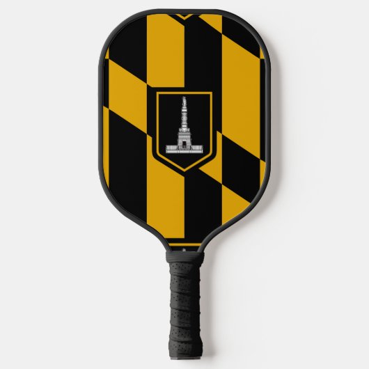 Vlag van Baltimore, Maryland Pickleball Paddle (Voorkant)