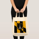Vlag van Baltimore, Maryland Tote Bag (Voorkant (product))