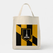 Vlag van Baltimore, Maryland Tote Bag (Achterkant)