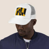 Vlag van Baltimore, Maryland Trucker Pet (In situ)