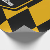 Vlag van Baltimore (Maryland, VS) Cadeaupapier (Hoek)