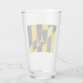Vlag van Baltimore (Maryland, VS) Glas (Achterkant)