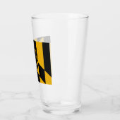 Vlag van Baltimore (Maryland, VS) Glas (Links)