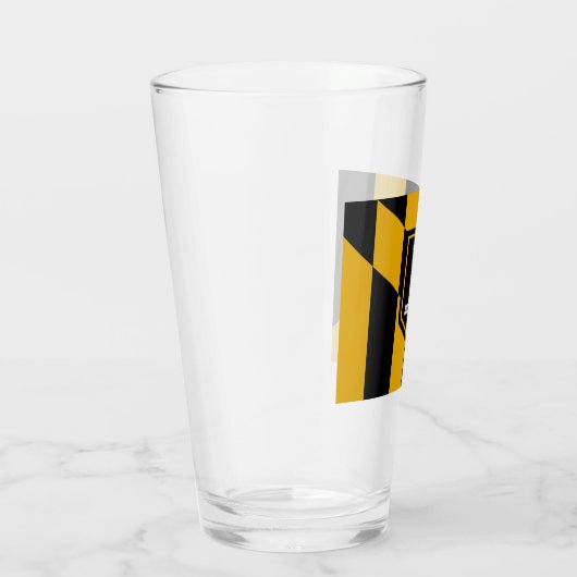 Vlag van Baltimore (Maryland, VS) Glas (Rechts)