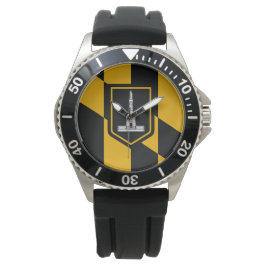 Vlag van Baltimore (Maryland, VS) Horloge