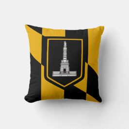 Vlag van Baltimore (Maryland, VS) Kussen