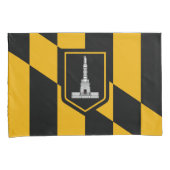 Vlag van Baltimore (Maryland, VS) Kussensloop (Voorkant-Rechts)