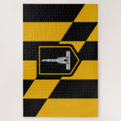Vlag van Baltimore (Maryland, VS) Legpuzzel (Verticaal)