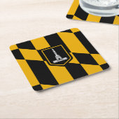 Vlag van Baltimore, Onderzetter van Maryland Squar (Schuin)