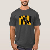 Vlag van Baltimore Oversized T-shirt (Voorkant)