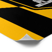 Vlag van Baltimore Poster (Hoek)