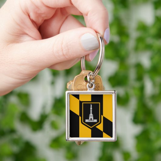 Vlag van Baltimore, Sleutelhanger van Maryland (Hand)
