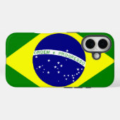 Vlag van Bandeira do Brasil/Brazilië Case-Mate iPhone Case (Achterkant (horizontaal))