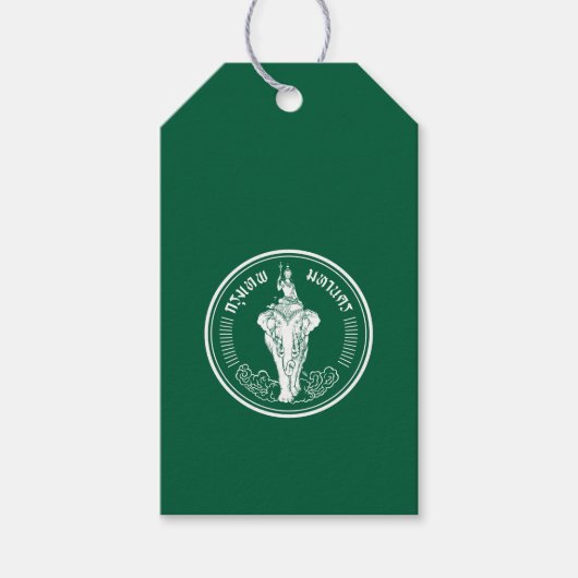 Vlag van Bangkok, Thailand Gift Labels Cadeaulabel (Voorkant)
