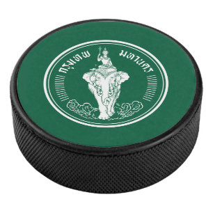 Vlag van Bangkok, Thailand Hockey Puck