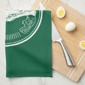 Vlag van Bangkok, Thailand Kitchen Towel Theedoek (Quarter Fold)