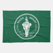Vlag van Bangkok, Thailand Kitchen Towel Theedoek (Horizontaal)