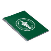 Vlag van Bangkok, Thailand Notitieboek (Rechterzijde)