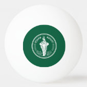 Vlag van Bangkok, Thailand Ping-Pong Ball (Achterkant)