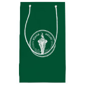Vlag van Bangkok, Thailand Small Gift Bag Klein Cadeauzakje (Voorkant)