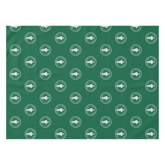 Vlag van Bangkok, Thailand Tablecloth Tafelkleed (Voorkant (Horizontaal))