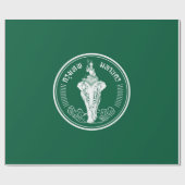 Vlag van Bangkok (Thaise hoofdstad) Cadeaupapier (Vlak)