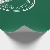 Vlag van Bangkok (Thaise hoofdstad) Cadeaupapier (Hoek)