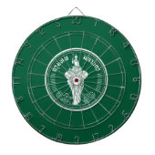 Vlag van Bangkok (Thaise hoofdstad) Dartbord (Voorkant)