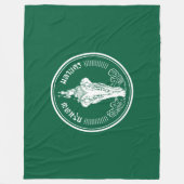 Vlag van Bangkok (Thaise hoofdstad) Fleece Deken (Voorkant)