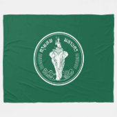 Vlag van Bangkok (Thaise hoofdstad) Fleece Deken (Voorkant (Horizontaal))