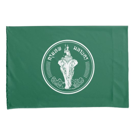 Vlag van Bangkok (Thaise hoofdstad) Kussensloop (Voorkant-Rechts)