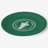 Vlag van Bangkok (Thaise hoofdstad) Papieren Bordje (Gekanteld)