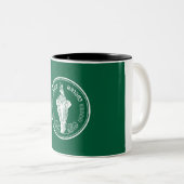 Vlag van Bangkok (Thaise hoofdstad) Tweekleurige Koffiemok (Voorkant rechts)