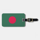 vlag van Bangladesh Bagagelabel (Voorkant horizontaal)