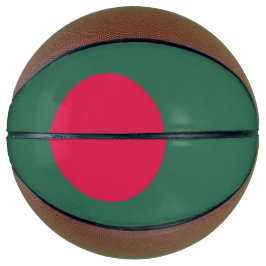 vlag van Bangladesh Basketbal
