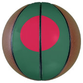 vlag van Bangladesh Basketbal (Verticaal)