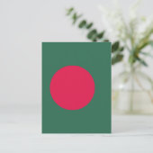 vlag van Bangladesh Briefkaart (Staand voorkant)