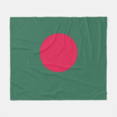 vlag van Bangladesh Fleece Deken (Voorkant (Horizontaal))