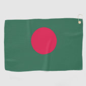 vlag van Bangladesh Golfhanddoek (Horizontaal)