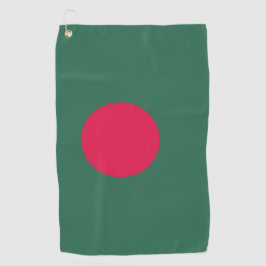 vlag van Bangladesh Golfhanddoek