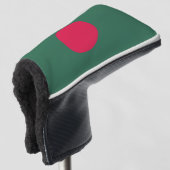 vlag van Bangladesh Golfheadcover (3/4 voorkant)