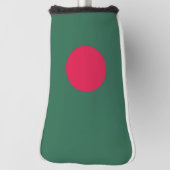 vlag van Bangladesh Golfheadcover (Draai 90)