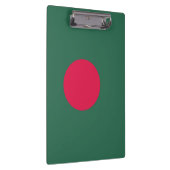 vlag van Bangladesh Klembord (Rechts)