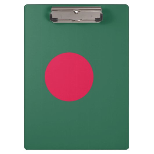 vlag van Bangladesh Klembord (Voorkant)