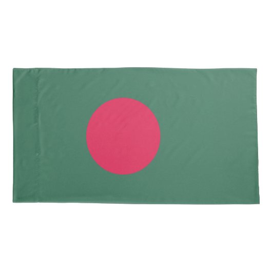 Vlag van Bangladesh Kussensloop (Achterkant)