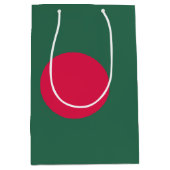 Vlag van Bangladesh Medium Cadeauzakje (Voorkant)
