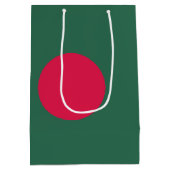 Vlag van Bangladesh Medium Cadeauzakje (Achterkant)