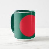 vlag van Bangladesh Mok (Voorkant links)