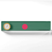 vlag van Bangladesh Naambordje (Voorkant)
